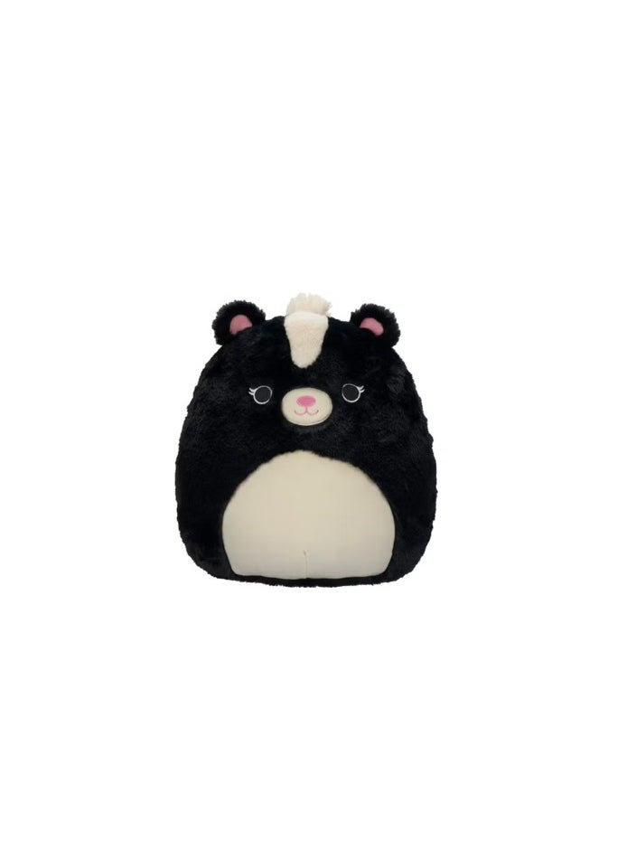 Squishmallow Fuzzamallows Selma Black & White Skunk 12inches