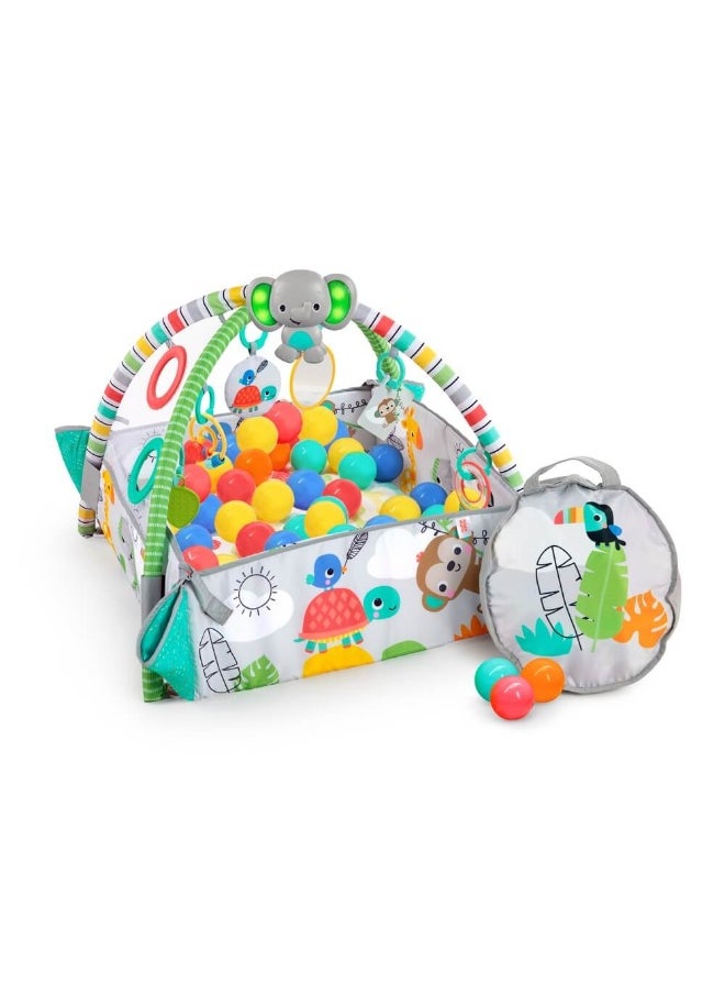 5-In-1 Your Way Ball Play Tropical Jungle Activity Gym & Ball Pit