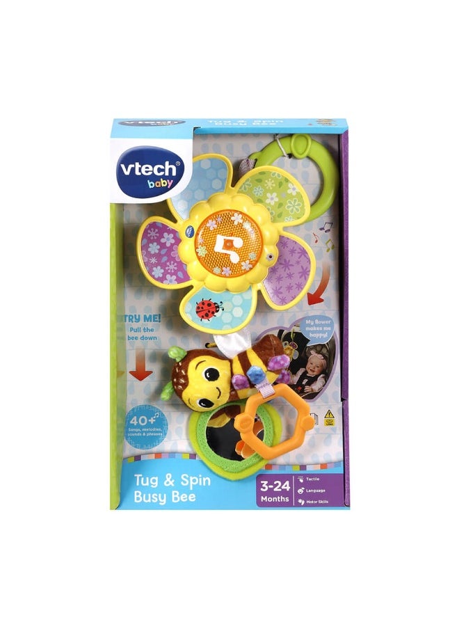 Tug & Spin Busy Bee Clip Toy