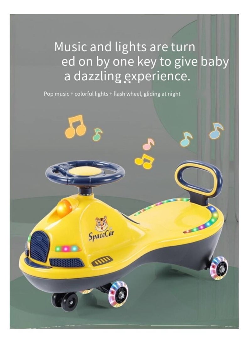 Children Twisting Car Toy With Music And Light 41x30x73cm