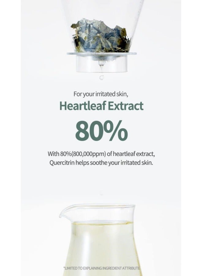 Heartleaf 80% Soothing Ampoule Face Skin Calm Serum 30Ml