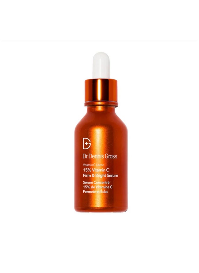 Dr. Dennis Gross Vitamin C + Lactic 15% Vitamin C Firm & Bright Serum 30ml