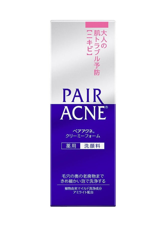 Pair Acne Creamy foam 80g Made in Japan