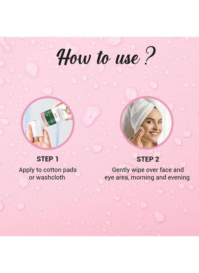 Pure Rose Water Rejuvenating Mist For Face And Body Steam Distilled For All Skin Types Rose Toner 120Ml