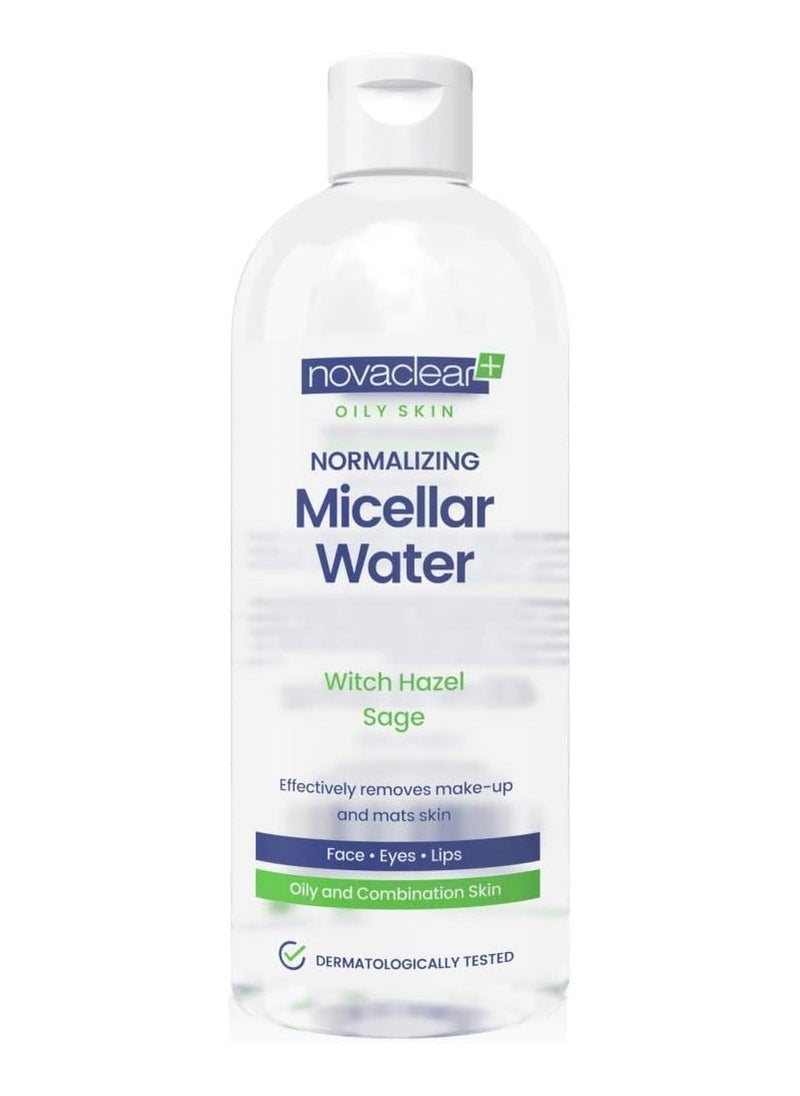 Novaclear Oily Skin Normalizing Micellar Water 400Ml