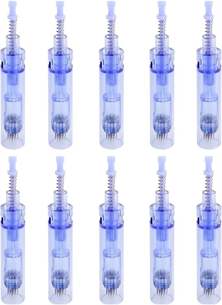 A1/ A6 Microneedle Replacement Cartridge, Microneedle/Cartridge for Ultima A1/A6/M5/M7/N2 (10 pack, 42 ​​needles)