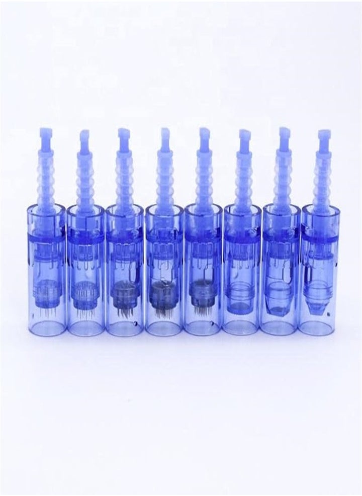 A1/ A6 Microneedle Replacement Cartridge, Microneedle/Cartridge for Ultima A1/A6/M5/M7/N2 (10 Pack, A6 Nano Round)