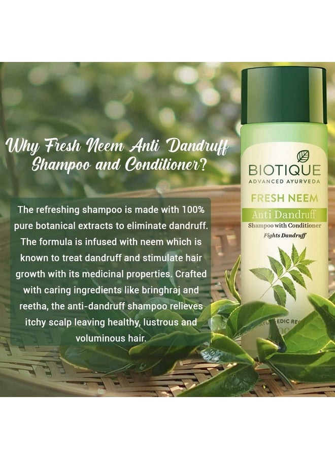 Bio Margosa Fresh Daily Dandruff Shampoo And Conditioner 120 Ml
