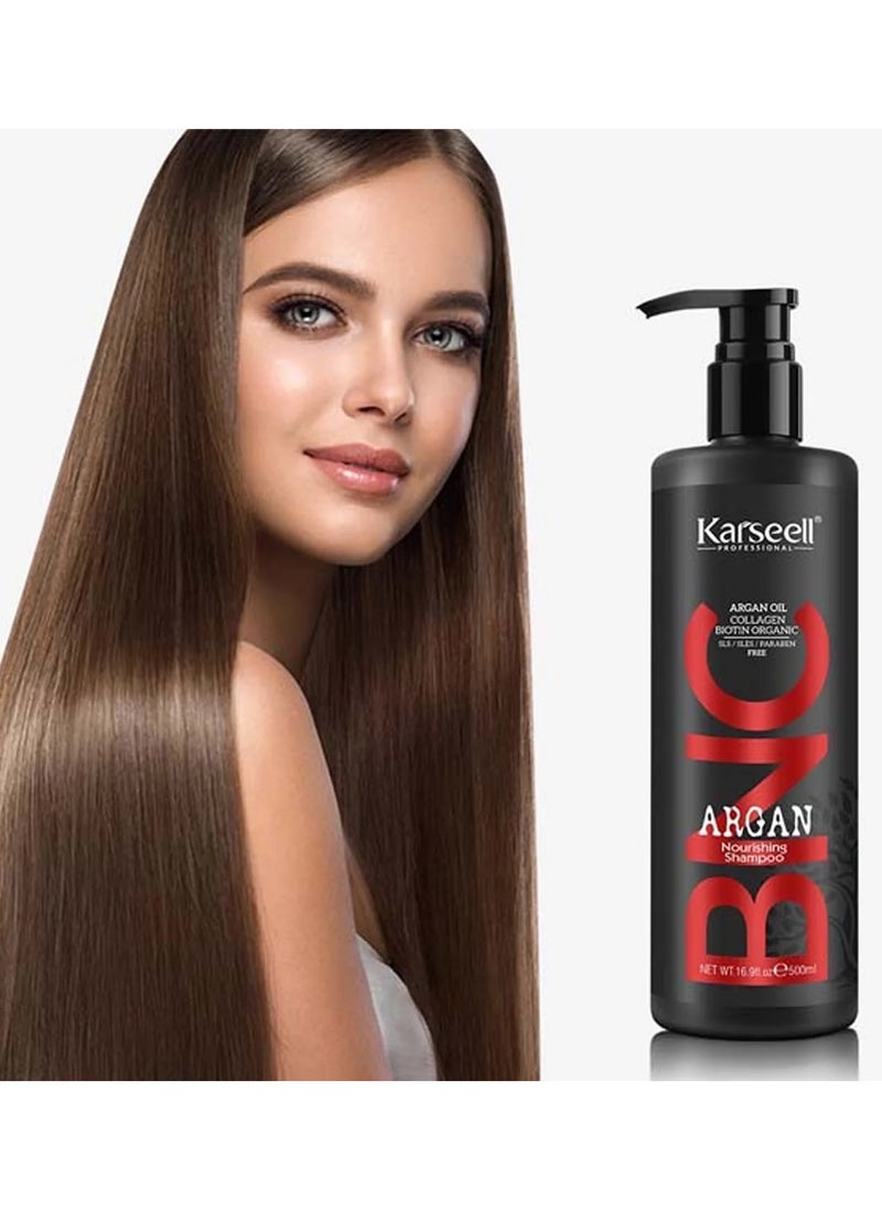 BNC Argan Nourishing Shampoo 500 ML