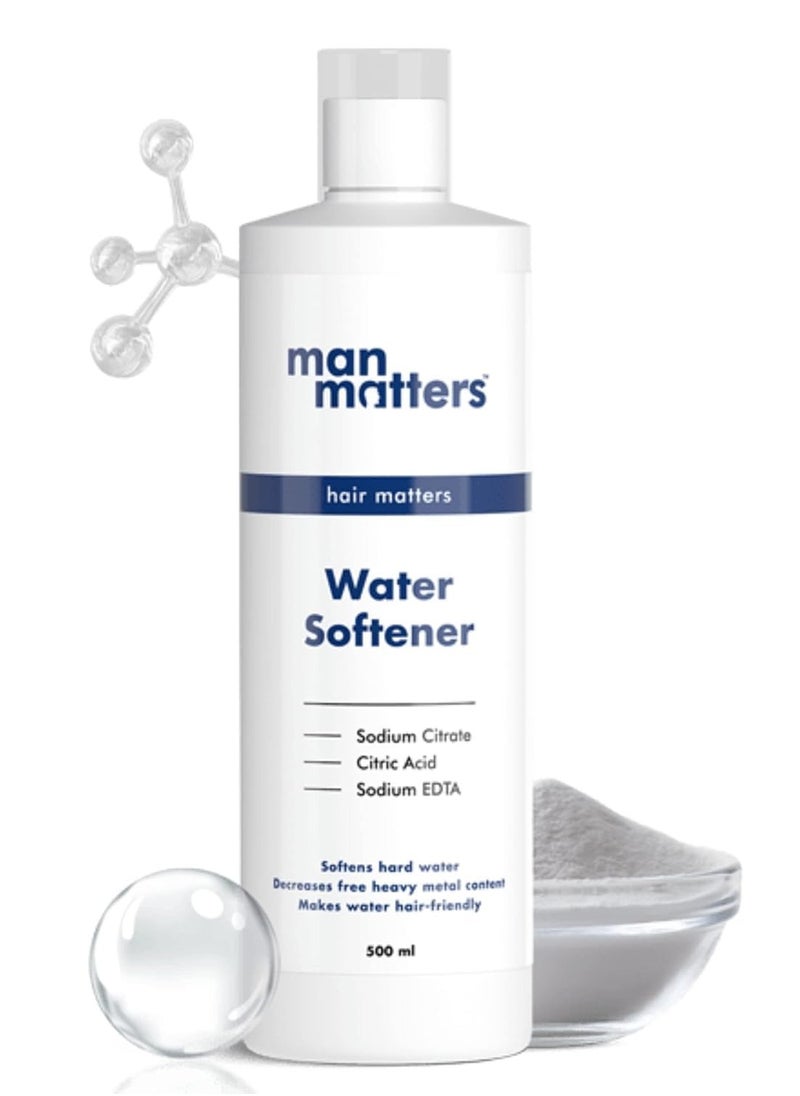 Water shower Softener 500ml - Reduces Hair Fall and Skin Itching - Maintains water PH Level - Easy use Solution