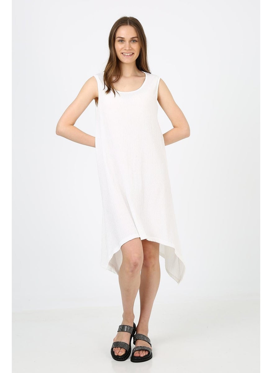 Front Asymmetrical Dress (B21-460)