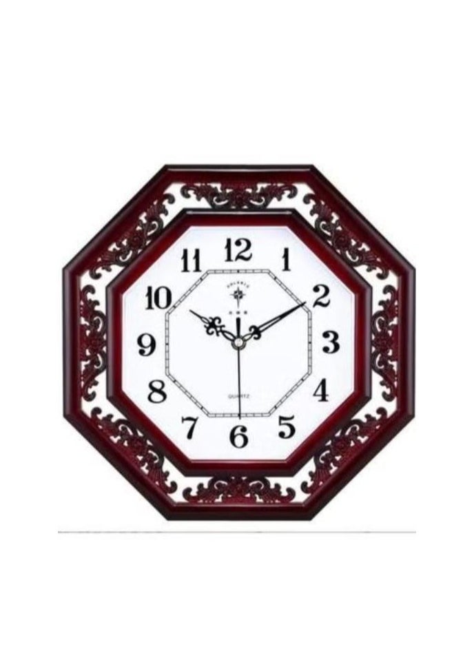 Luminous European fashion square wall clock 57*40cm