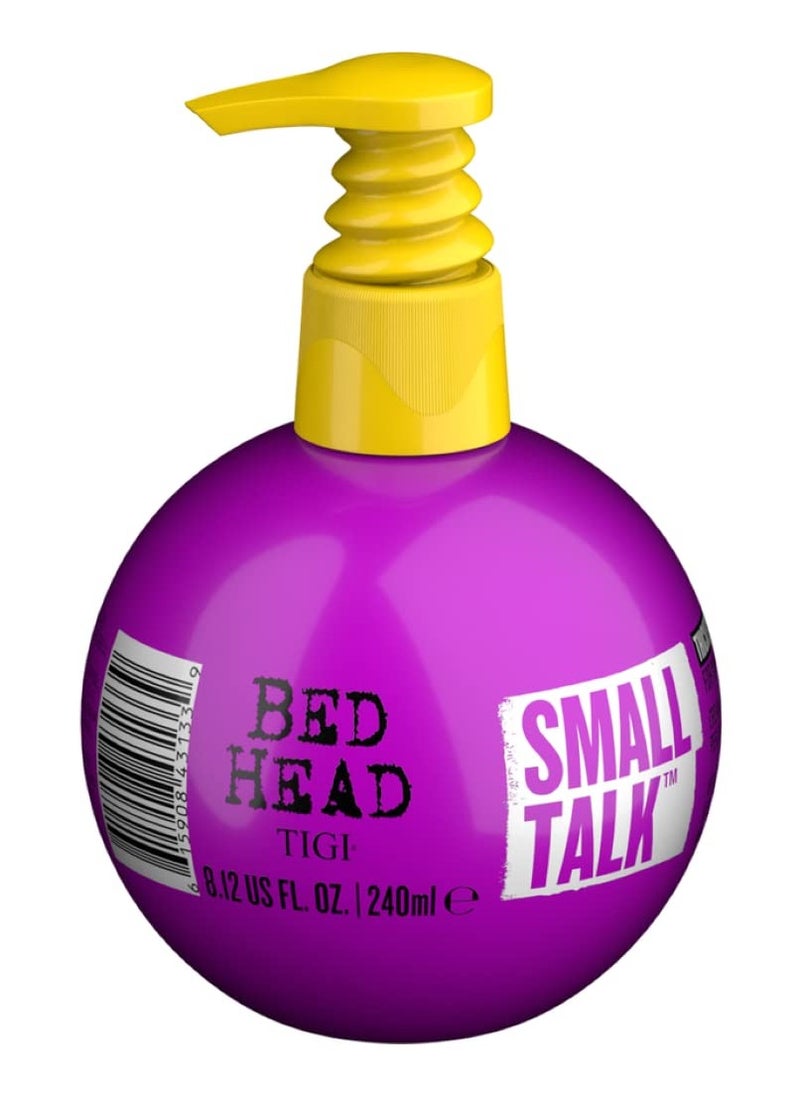 Small Talk Hair Thickening Cream - Use for Voluminous Fine, Thin And Flat Hair - Use on Damp Hair - Premium Thickening - 240ml