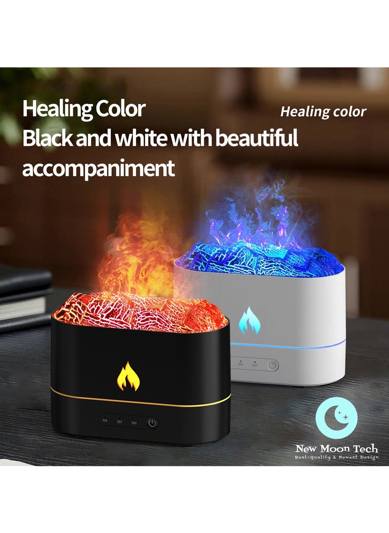 Lava Series L1 Aromatherapy Machine. Aroma Diffuser Humidifier. Water Soluble Essential Oil Can Be Added. Black/White are available.