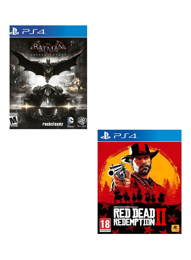 Batman: Arkham Knight + Red Dead Redemption 2 - playstation_4_ps4