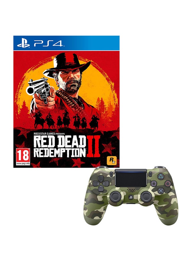 Red Dead Redemption 2  With Controller - adventure - playstation_4_ps4