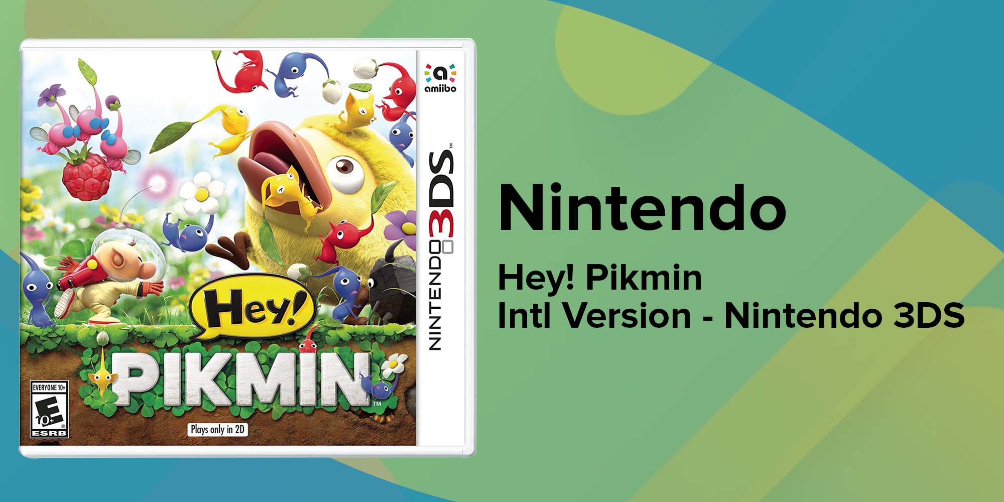 Hey Pikmin (Intl Version) - Children's - Nintendo 3DS