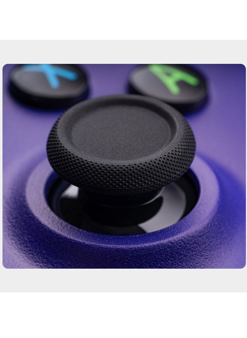 2.4G Wireless Controller, Lightweight Portable Hall Effect Joystick, Anti Slip Durable Gamepad Controller, Gaming Controller With Charging Dock For PC, Android, Steam Deck, (1pc, Purple)