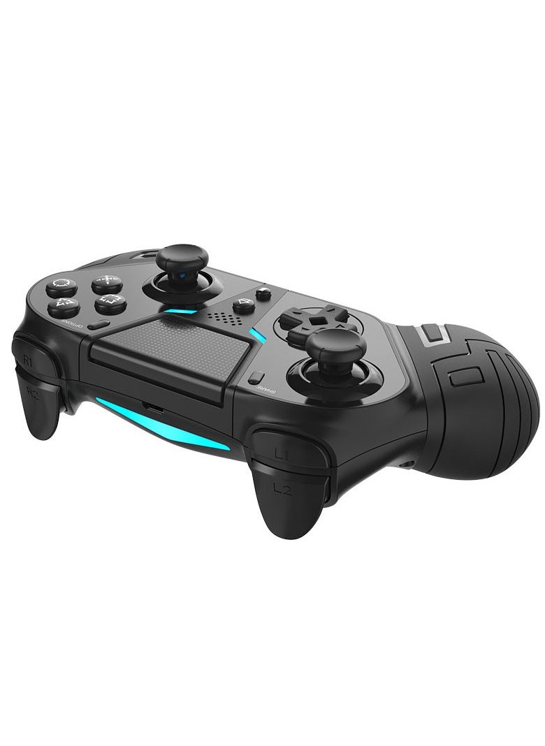 Classic Gamepad PS4 Wireless Gaming Controller Multi-platform compatible PC/PS4/Apple Android Phone Black