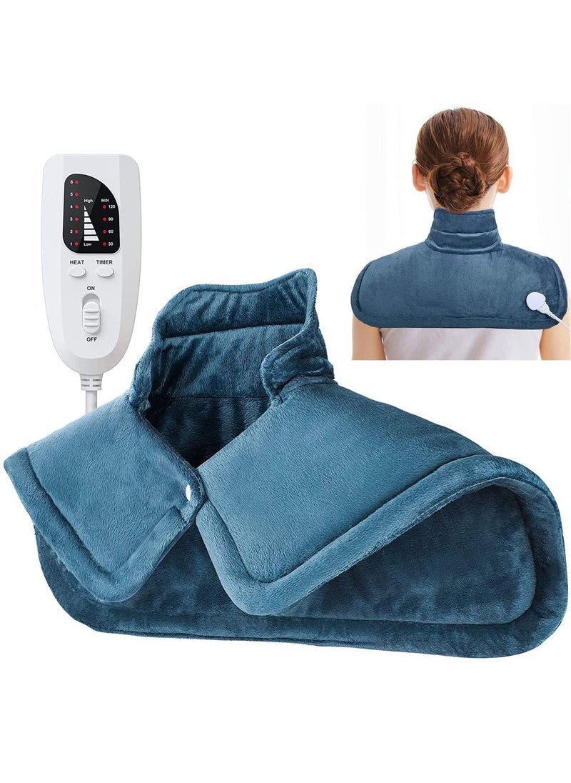 Winter heating blanket back shoulder and neck warm electric heating shawl