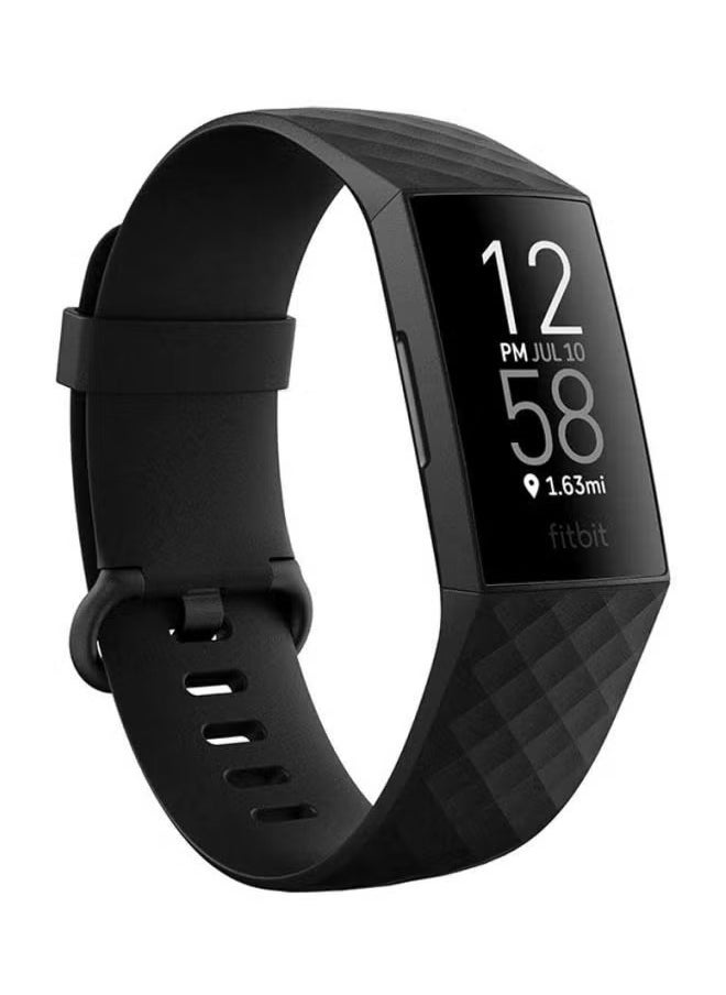 Fitbit Charge 4 (NFC) - Advanced Fitness Tracker with GPS, Swim Tracking & Up To 7 Day Battery Black