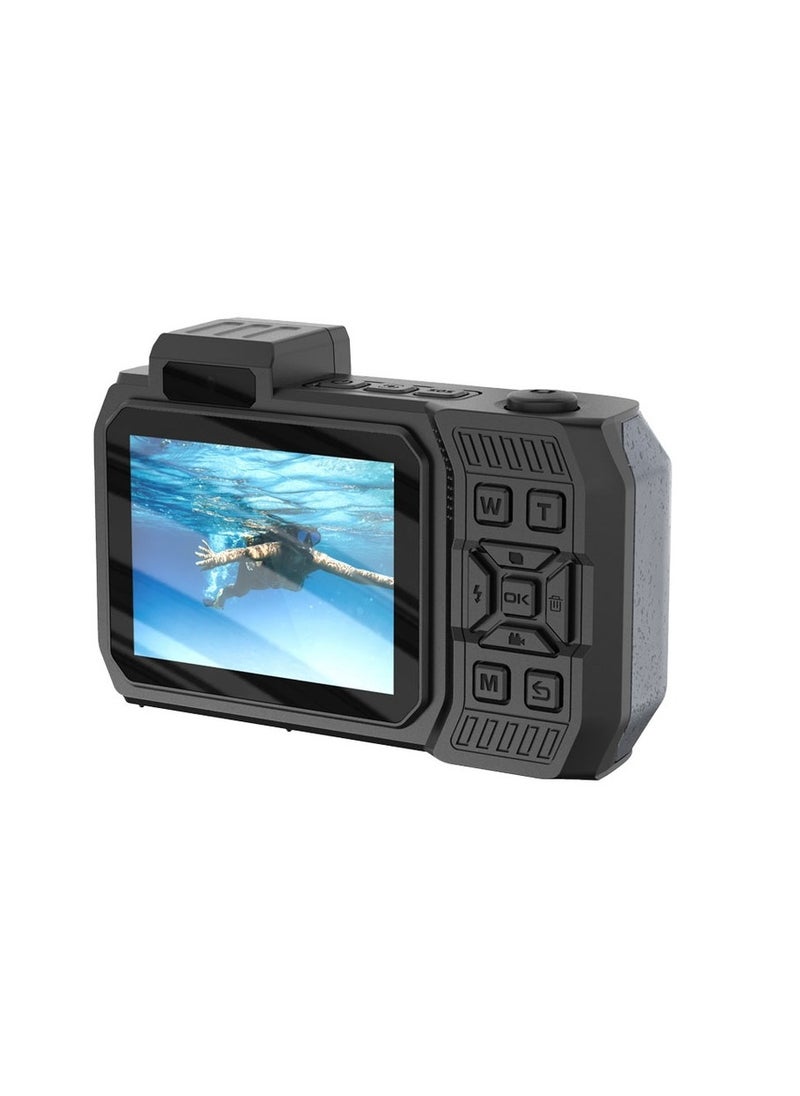 Porodo Waterproof Digital Camera Dual Screen & X Zoom