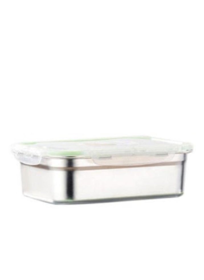 3/4/7/10/12L Leak Proof Stainless Steel Bento Box Rectangle Lunch Container