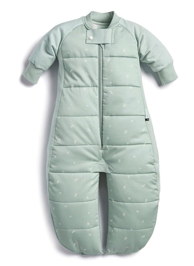ergoPouch Baby Sleep Sack 3.5 TOG, Organic Cotton Sleep Suit, Cozy Transition from Swaddle, Ideal for Nighttime Temperature Control, Unisex (8-24 Months, Sage)
