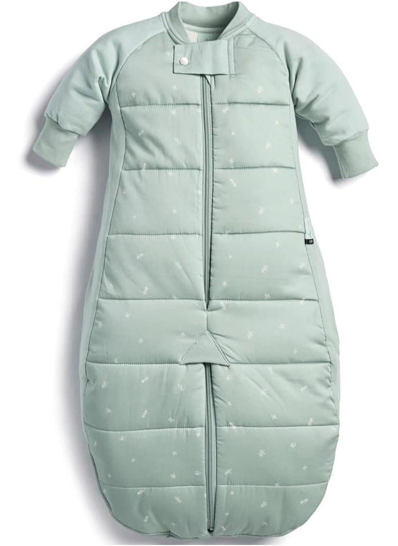 ergoPouch Baby Sleep Sack 3.5 TOG, Organic Cotton Sleep Suit, Cozy Transition from Swaddle, Ideal for Nighttime Temperature Control, Unisex (8-24 Months, Sage)