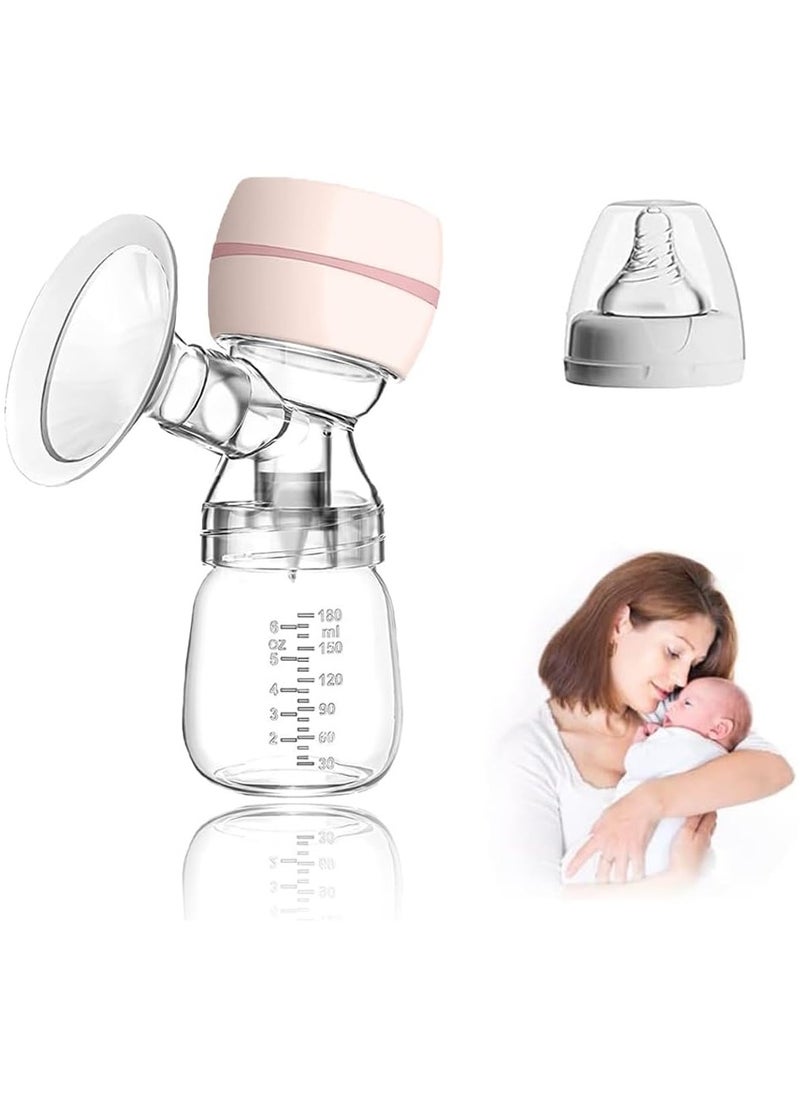 INVENTTRADERS (FZC) Electric Breast Pump, Portable Anti-Backflow Breast Pumps, 3 Modes & 9 Levels Touch Screen LED Display, USB Rechargeable, Ultra-Quiet and Pain Free