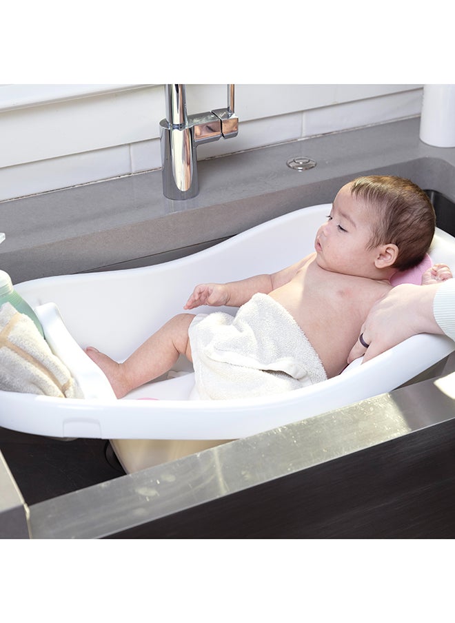 3 Functional Modes Summer Infant Comfy Clean Deluxe Baby Bath Tub 0 To 24 Month Pink