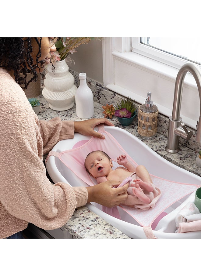 3 Functional Modes Summer Infant Comfy Clean Deluxe Baby Bath Tub 0 To 24 Month Pink