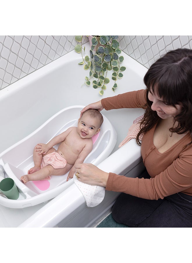 3 Functional Modes Summer Infant Comfy Clean Deluxe Baby Bath Tub 0 To 24 Month Pink