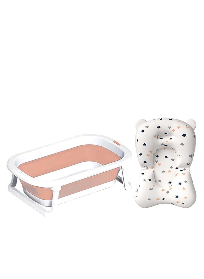 Star Babies Buy 1 Get 1 (Foldable Bathtub with Cushion free) - Pink