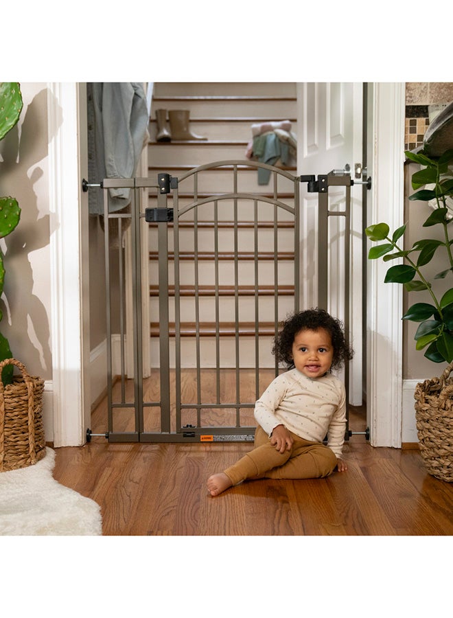 The Doorway 48 Inches Wide Baby Safety Gates, 6 - 24 Months, Bronze