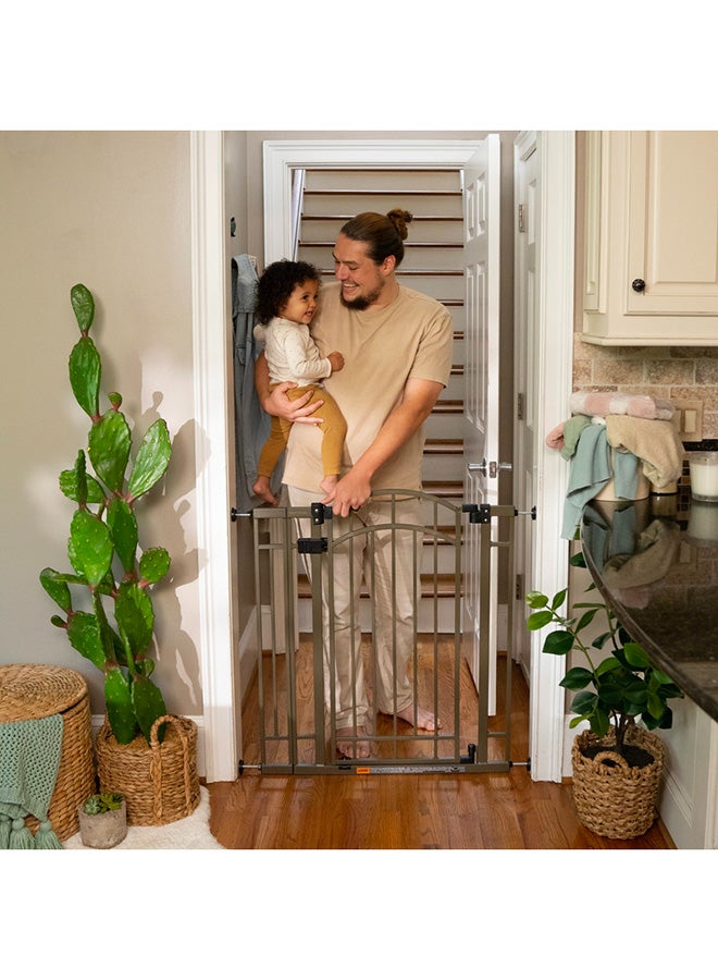 The Doorway 48 Inches Wide Baby Safety Gates, 6 - 24 Months, Bronze