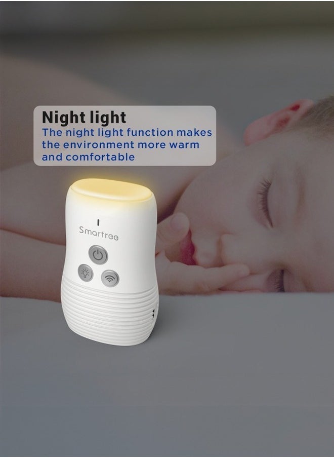 Baby Sound Monitor Wireless Two-Way Night Light Caretaker Noise Detection Suitable for Elderly Baby Monitoring