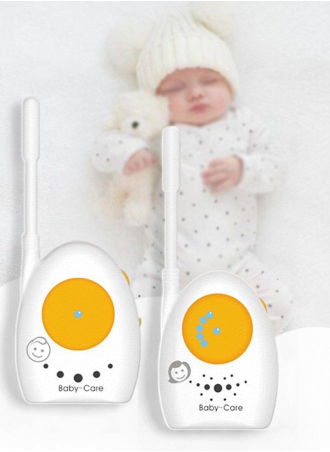 Wireless Baby Intercom Monitor with One Way Audio, Sound Monitoring Kit for Infants, Elderly and Child Safety Alerts, Baby Crying Reminder