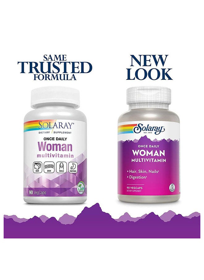 Once Daily Woman Multivitamins V-Cap 90's