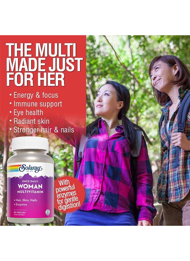 Once Daily Woman Multivitamins V-Cap 90's