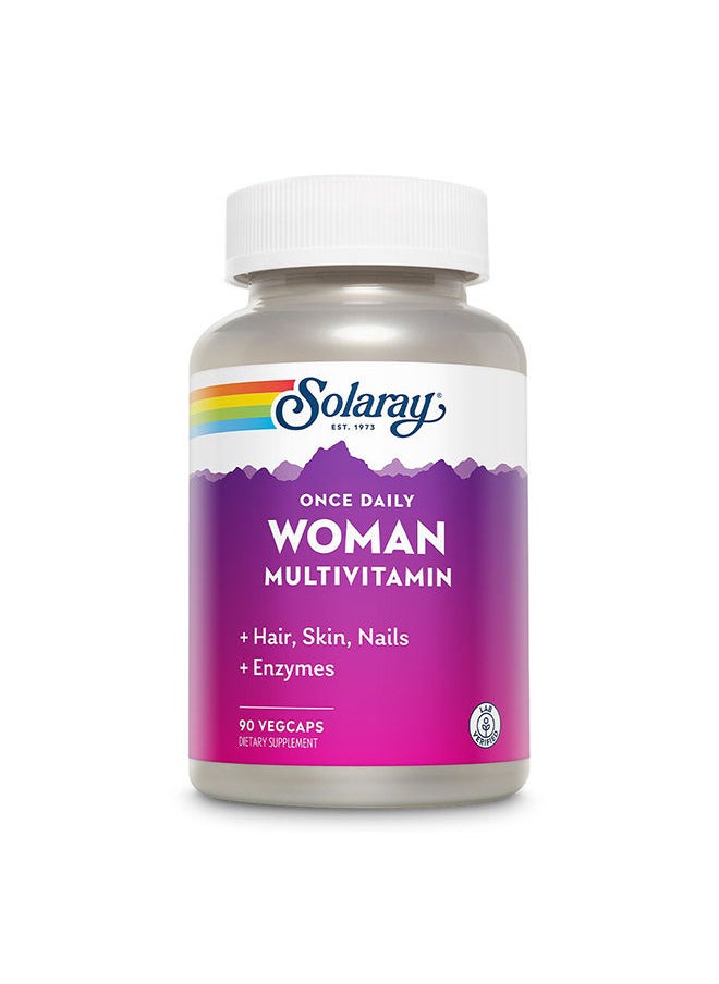 Once Daily Woman Multivitamins V-Cap 90's