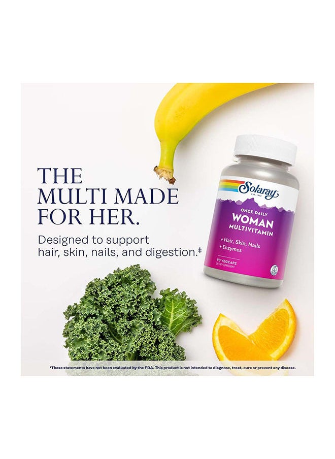 Once Daily Woman Multivitamins V-Cap 90's