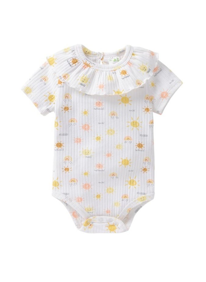 Bambimici Sun Print Short Sleeve Bodysuit