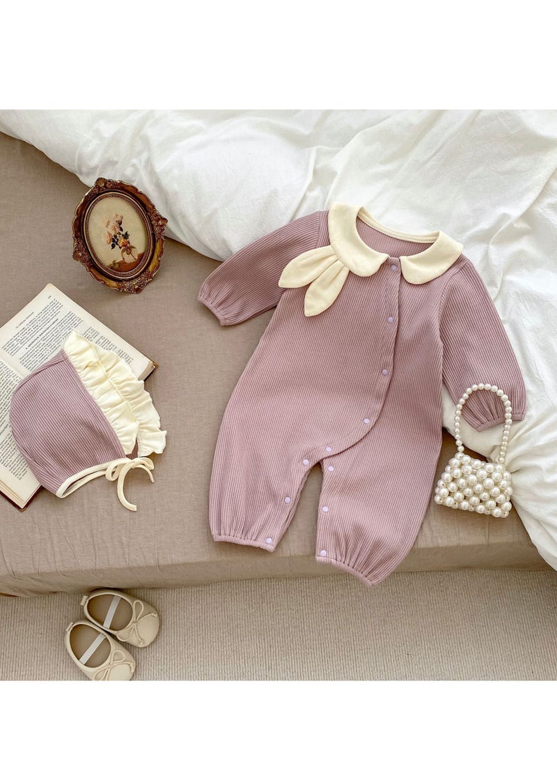 Baby clothes breathable autumn and winter A-level children's clothing crawling clothes autumn jumpsuit autumn and winter 0-36 months baby