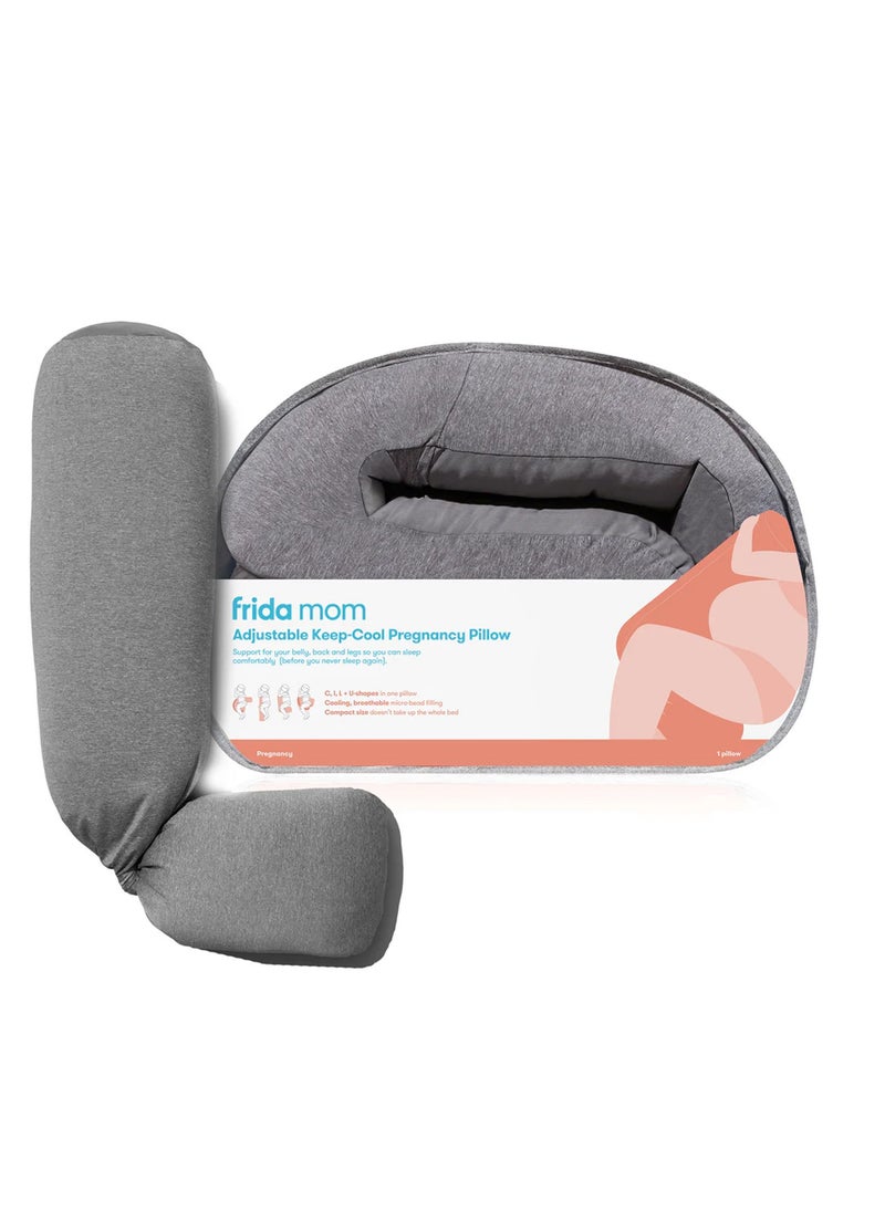 Frida Mom - Adjustable Keep-Cool Pregnancy Pillow