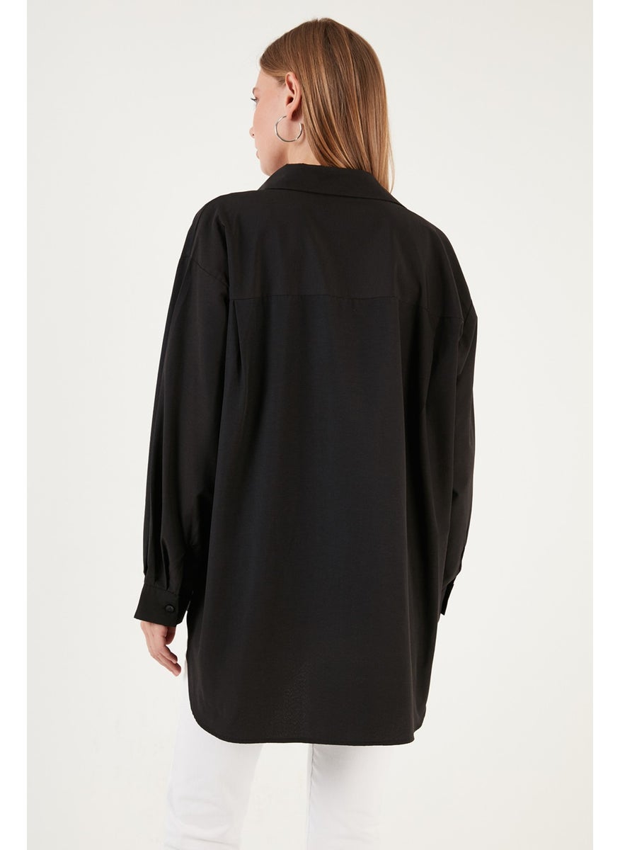 Cotton Oversize Woven Shirt Women's Shirt 6234760