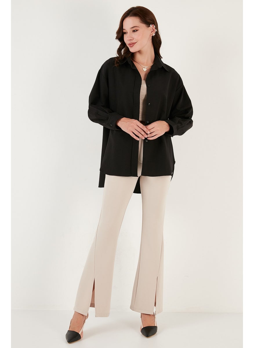 Cotton Oversize Woven Shirt Women's Shirt 6234760