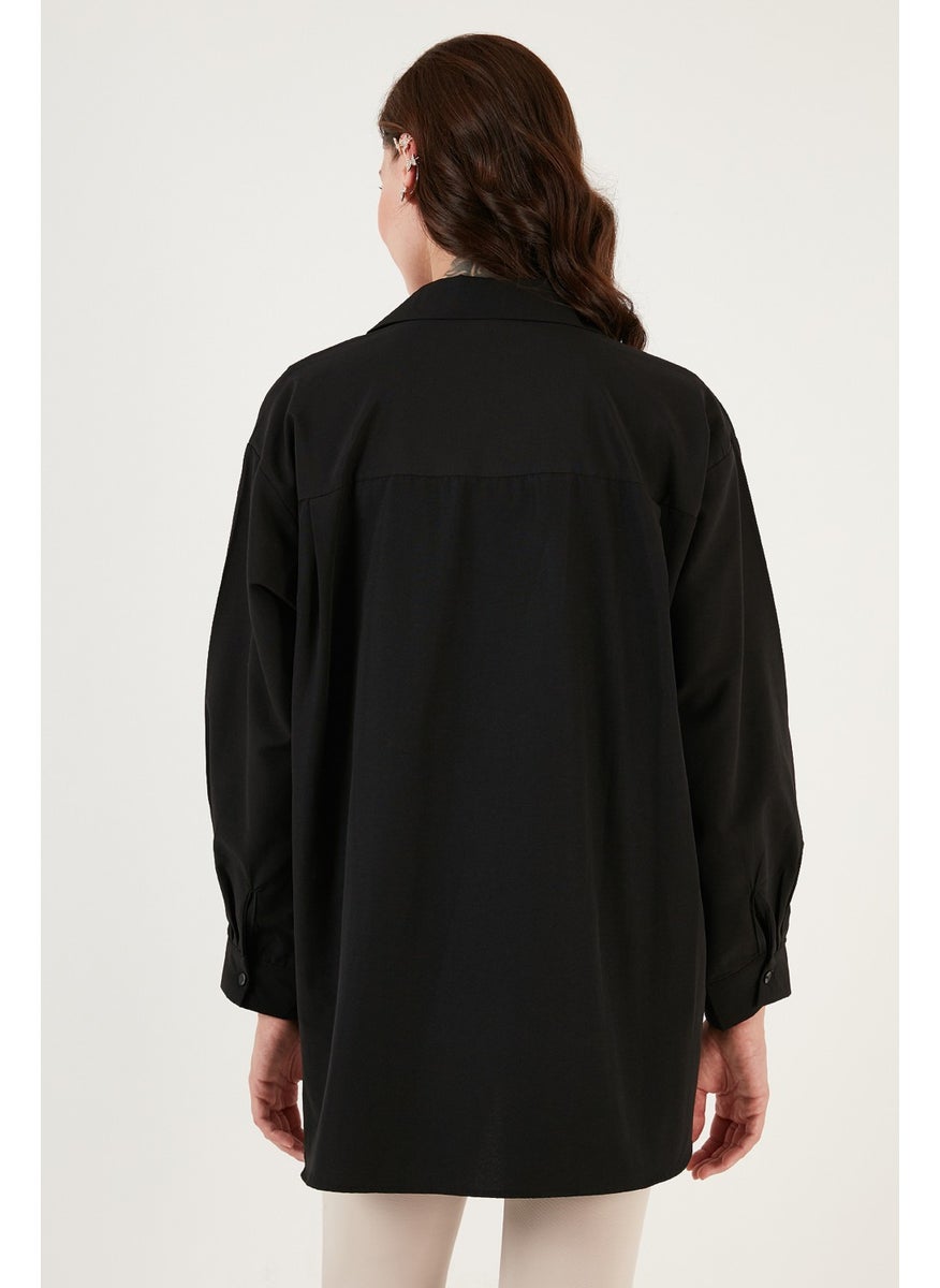 Cotton Oversize Woven Shirt Women's Shirt 6234760