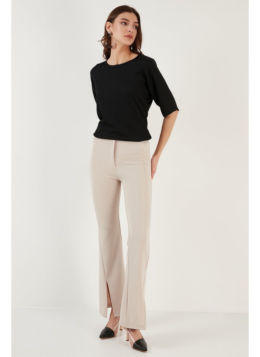 Bürümcük Relaxed Cut Crew Neck Blouse Women's Blouse 5864975