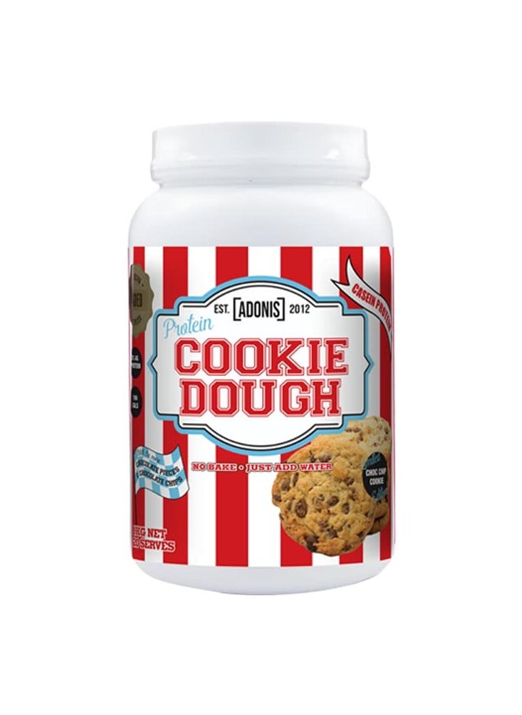 Adonis Protein Cookie Dough - Choco Chip Cookie flavor, Guilt-Free Goodness, High Protein (1kg)